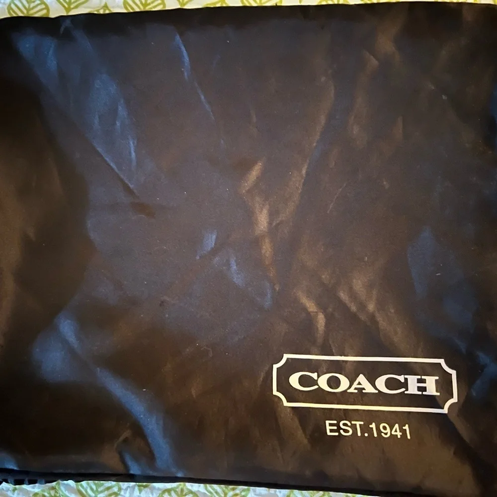 Coach Garnet Metallic Gold Large Bag